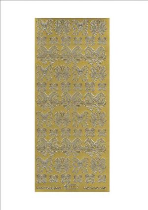 Bows 3 Sizes - Gold [WMS1111]