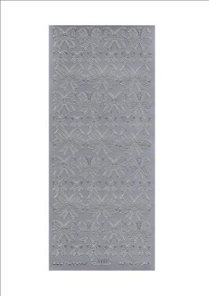 Bows 3 Sizes - Silver [WMS1111]