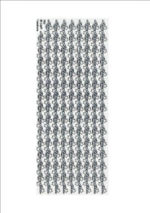 Star Borders - Silver/Transparent [WZL700]