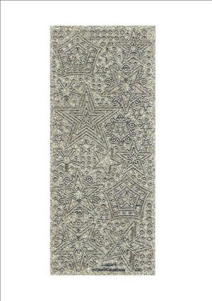 Stars Layered - Silver/Gold [S630CHMPGNRAIN]