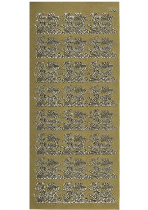 To My Dear Mother - Gold WJE11460