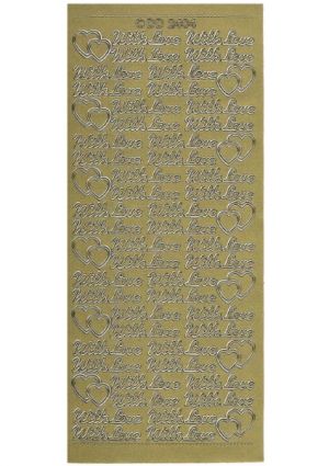 With Love - Gold 423-01