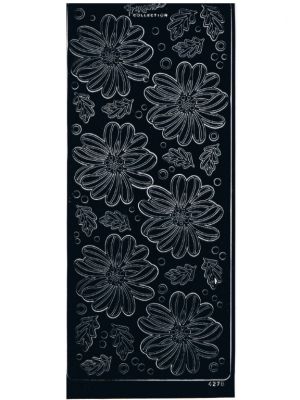 Oriental Bloom Small - Black WAU4278