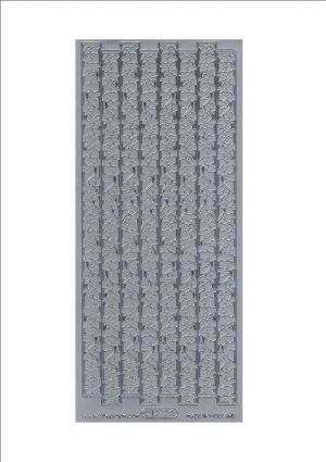 Borders - Ribbon Ivy - Silver 1272