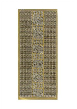 Borders & Corners - Gold 243-1