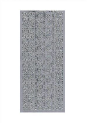 Borders & Corners Small - Silver WMS1033/2011-2