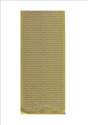 Borders Swirls Medium - Gold WMS1062