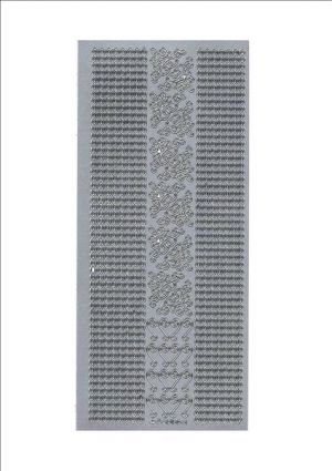 Borders & Corners - Silver 243-2