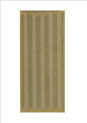 Xmas Tree Borders - Gold [WMS999]