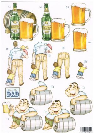 Fathers Day Die-cut [WUK853]