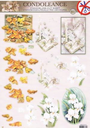 Flowers Condolence 81- Studiolight Die-cut [WSOEASY81]