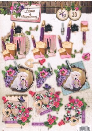 Home & Happiness - Studiolight Die-cut [WSOEASY550]