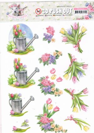 Spring is Here, Tulips - Amy Design Die-cut [WFTSB10332]