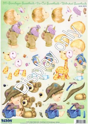 Sweetheads 3 Boys - Reddy Die-cut [83372]
