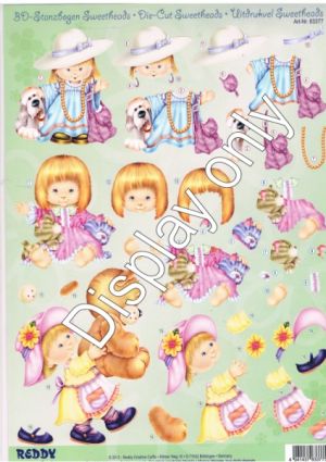 Sweetheads 8 Girls - Reddy Die-cut [83377]