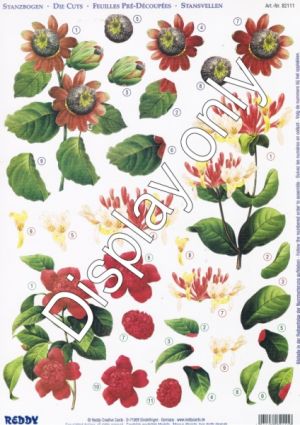 Passie Floral - Reddy Die-cut [WRY2111]