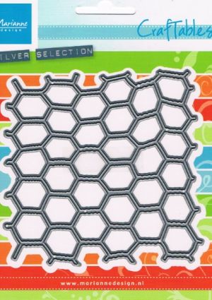 Craftables Cutting & Embossing Stencil - Chicken wire [WMDCR1401]