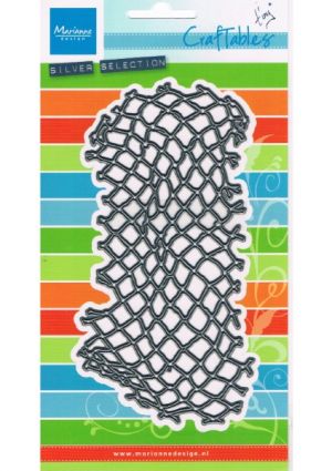 Craftables Cutting & Embossing Stencil - Tiny's Fish Net [WMDCR1409]