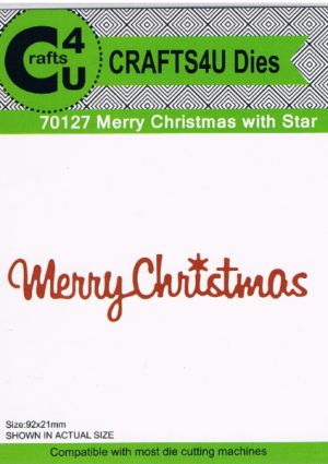 C4U - Merry Christmas with Star [70127]
