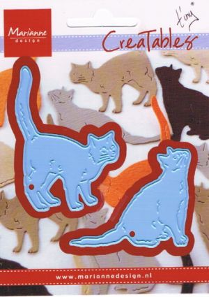 Creatables Cutting & Embossing Stencil - Tiny's Cats [WMD0591]