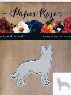 Paper Roses - Standing Dog [16655]