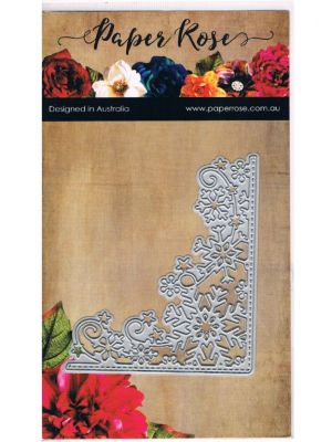 Paper Roses - Snowflake Corner Frame [16527]