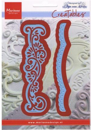 Creatables Cutting & Embossing Die - Anja's Border Chic [WMD0343]