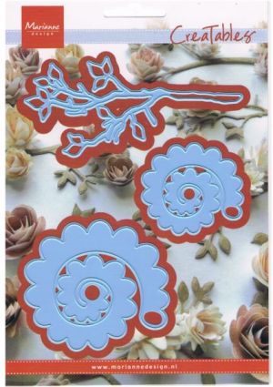 Creatables Cutting & Embossing Stencil - Branch & Flower 1 [WMD0256]