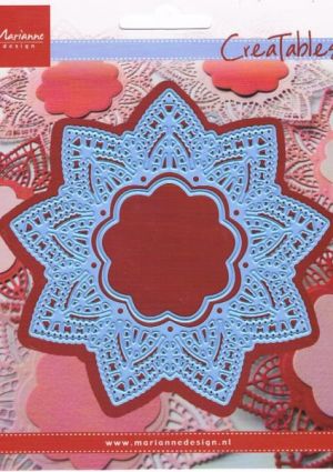 Creatables Cutting & Embossing Stencil - Doily Star [WMD0397]