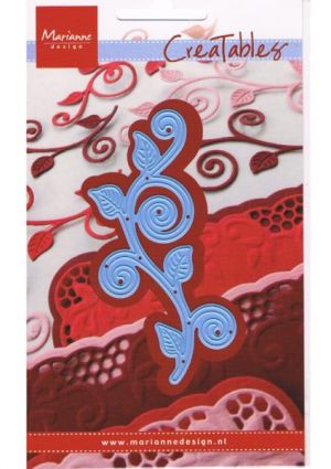 Creatables Cutting & Embossing Stencil - Swirls & Leaves [WMD0414]