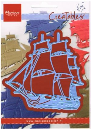 Creatables Cutting & Embossing Stencil - Tiny's Tall Ship [WMD0416]
