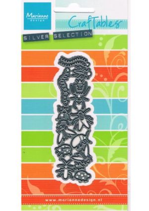 Craftables Cutting & Embossing Stencil - Punch Die Spiders [WMDCR1383]