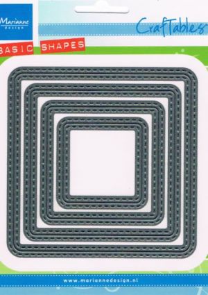 Craftables Cutting & Embossing Stencil - Basic Passe partout [WMDCR1359]