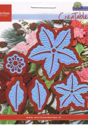Creatables Cutting & Embossing Stencil - Petra's Poinsettia [WMD0435]