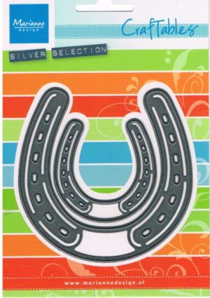 Craftables Cutting & Embossing Stencil - Horse Shoe [WMD1296]