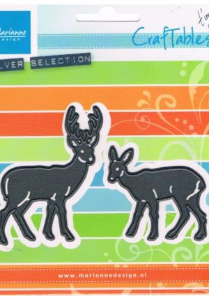 Craftables Cutting & Embossing Stencil - Tiny's Deer [WMD1289]