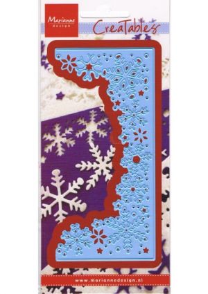 Creatables Cutting & Embossing Stencil - Snowflake Border [WMD0498]