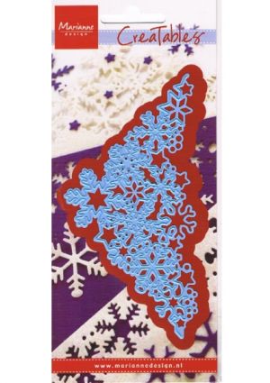 Creatables Cutting & Embossing Stencil - Snowflakes Corner [WMD0497]