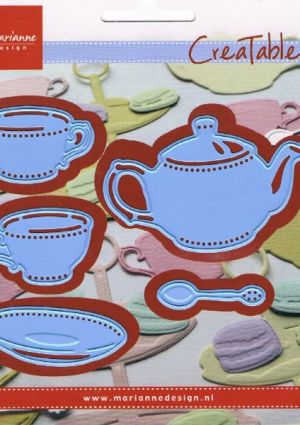 Creatables Cutting & Embossing Stencil - Tea for you [WMD0462]