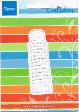 Craftables Cutting & Embossing Stencil - Tower of Pisa [WMD1222]