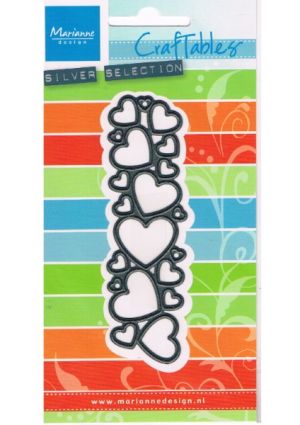 Craftables Cutting & Embossing stencil - Punch Die Heart [WMDCR1322]
