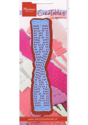 Creatables Cutting & Embossing Stencil - Knitted Scarf [WMD0439]