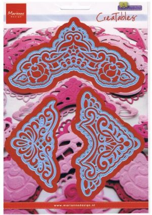 Creatables Cutting & Embossing Stencil - Petra's Corners [WMD0281]