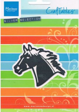 Craftables Cutting & Embossing Stencil - Horse Head [WMD1298]