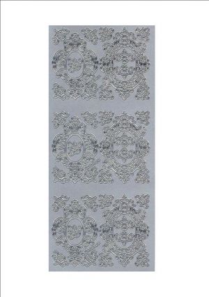Ornaments Frames large - Silver [667-02]