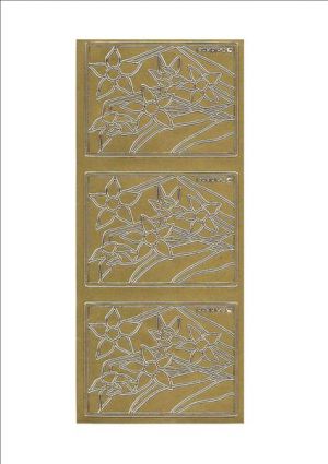 Lead Light & 3D Daffodils - Gold [WGL173]