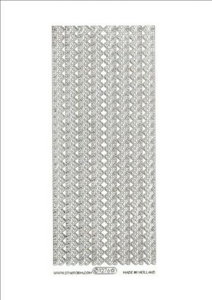 Borders - Ribbon Lace 2 - Gold/White WMS1276