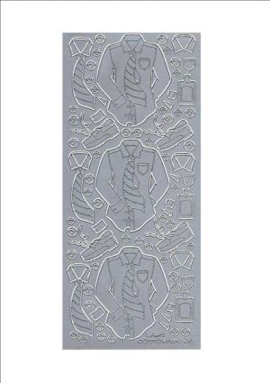 Shirts & Ties - Silver [S690S]