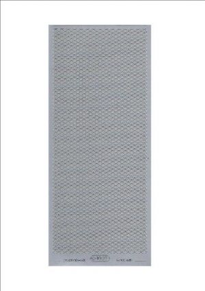 Background Honeycomb - Silver WMS1039