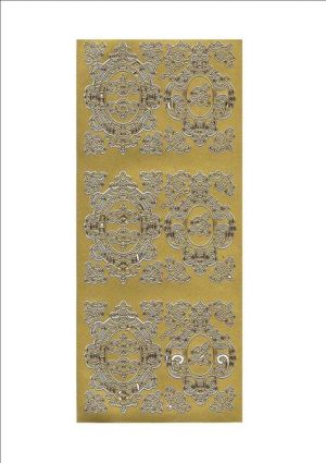 Ornaments Frames Large - Gold [WGL318]